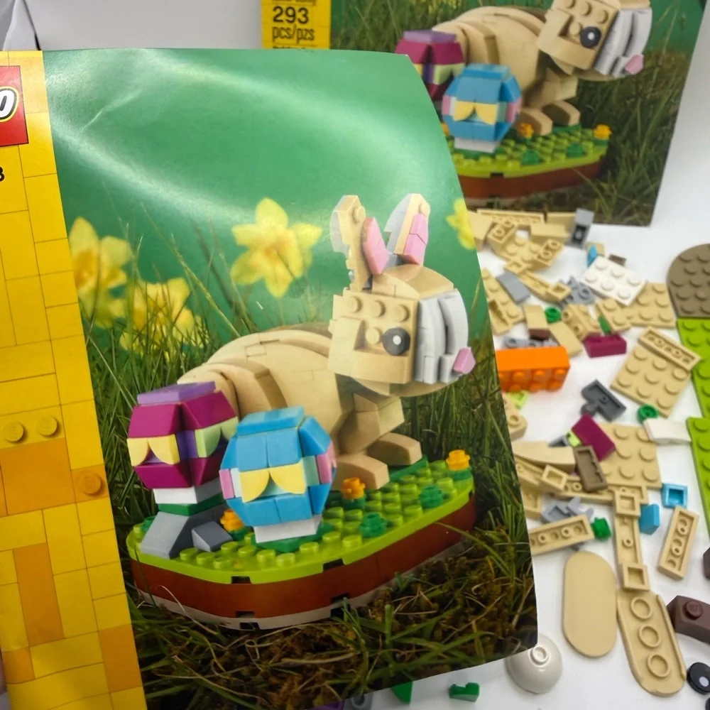 Lot of 5 LEGO Spring Easter Animal Theme Building Sets